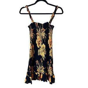 REVOLVE Faithfull the Brand Allover Smocked Mini Dress Sundress - size 2